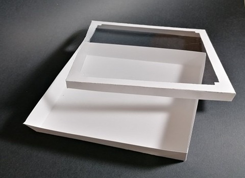 تصویر 3 از جعبه بهداشتی شیرینی و شکلات با درب شفاف